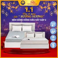 Đệm Sông Hồng siêu nẩy gập 2 - Bảo hành chính hãng 5 năm