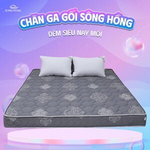 Đệm Sông Hồng Siêu Nẩy gập 2 120x190x20cm