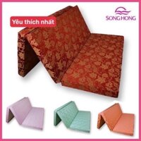 Đệm Sông Hồng tinh khiết vỏ gấm ( 160cm x200cm x9cm)chính hãng