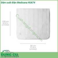 Đệm sưởi điện Medisana HU674 (150 cm x 80 cm)