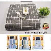 Đệm sưởi điện,chăn điện hàn quốc,Đệm Sưởi Hàn Quốc Hanil cao cấp loại to 135cmx180cm chất liệu cotton - NK119