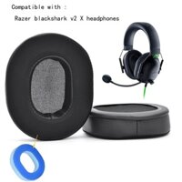 Đệm Tai Bằng Chất Liệu Bọt Biển Dành Cho Tai Nghe razer Black Shark v2 / v2 pro / v2x v2 x
