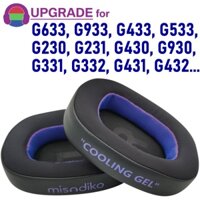 Đệm Tai Nghe Gaming misodiko Cho Logitech G633 G933 G930 G430 G230 G231 G331 G431 G332 G432 G433