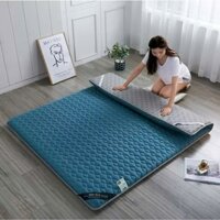 Đệm Topper Đa Năng Gấp Gọn dày 3-4 cm , Nệm Thảo Dược An TOàn Cho Sức Khỏe Dùng Cho 4 Mùa KT m2-2m