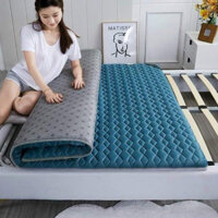 Đệm Topper Gấp Gọn Đa năng , Nệm trải sàn siêu ấm dùng 4 mùa nhiều kích thước