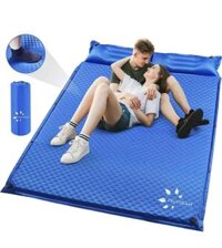 Đệm tự bơm hơi, thảm ngủ cho 2 người Fruiteam Blue Double Pad (mã ĐH06)