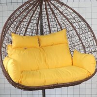 Đệm Tựa/Đệm Ngồi Tổ Chim Treo Màu Xanh Lam/Ghế Nôi Đơn Đôi Ghế Mây Võng Thay Vải Bọc Ghế Treo Ghế Sofa ĐỆM NÔI