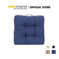 Đệm vuông ngồi bệt , nệm lót ghế ngồi SOLONA màu xanh dương, kèm tay xách tiện lợi Index Living Mall nhập khẩu Thái Lan