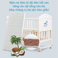 Đệm Xơ Dừa Cũi Gỗ UMOO Chính Hãng UM-09107