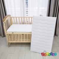 Đệm Xơ Dừa Cũi Gỗ Umoo Chính Hãng UM -0107 Kích thước 100 x 56 cm