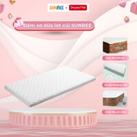 Đệm xơ dừa lót cũi cho bé MumKid nệm xơ dừa tự nhiên 100% an toàn thoáng mát cho bé