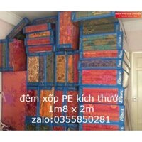 Đệm xốp PE 1m8 x 2m, dày 9cm