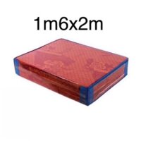 Đệm xốp PE kt 1m6x2m 3 tấm gấp gọn đủ mọi độ dày( ảnh thật tự chụp )