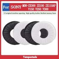 Đệm Xốp Phối Da Bọc Đầu Tai Nghe Cho SONY MDR ZX300 ZX100 ZX110AP V150 V250 V300