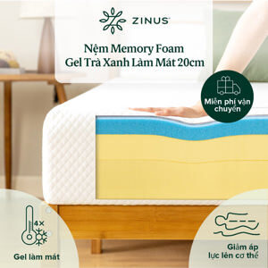 Đệm Zinus Memory Foam cao 20cm