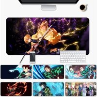 Demon Slayer: Kimetsu no Yaiba miếng lót chuột Dota Speed Game Mouse Pad Mat Laptop PC Máy tính chơi Game Tấm lót Plus Kích thước Miếng lót chuột