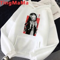 Demon Slayer Nezuko Kimetsu No Yaiba Tanjirou Kamado hoodies nam Ulzzang nam hoddies áo chui đầu harajuku dạo phố