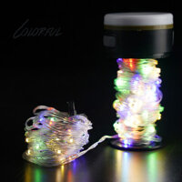 Đèn 10 mét với đèn dây ngoài trời, thời lượng pin siêu dài, Đèn cắm trại, đèn xung quanh đầy màu sắc, Đèn Cắm Trại đầy sao, Đèn Cắm Trại lều, đèn trang trí sạc