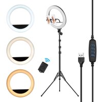 Đèn 14 inch  36 cm Video LED Ring Light 13W 3000-6500K Có thể thay đổi độ sáng 10 cấp độ CRI90