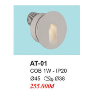 Đèn Âm cầu thang Led Euroto AT-01 ɸ45mm