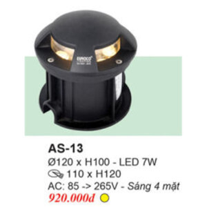 Đèn âm sàn trên bờ EU AS13