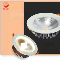 Đèn âm trần COB LH LED công suất lớn 12w-18w-25w ánh sáng trắng - vàng - trung tính