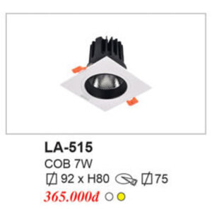 Đèn âm trần Euroto LA-515