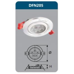Đèn âm trần led chiếu điểm Duhal DFN205