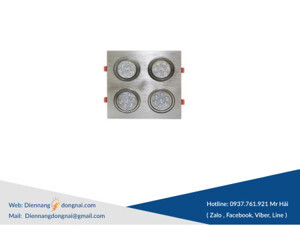 Đèn âm trần led chiếu điểm Duhal DFC208 28w