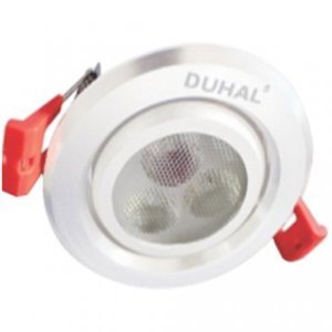 Đèn âm trần led chiếu điểm Duhal 3w DFA203