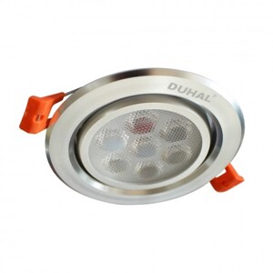 Đèn âm trần led chiếu điểm Duhal DFA207 7w