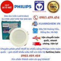 Đèn âm trần Led Eridani DL190B LED7 D90 9W 840 WH / Eridani DL190B LED7 D90 9W 865 WH