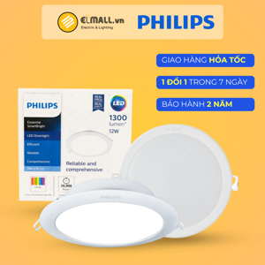 Đèn âm trần LED Philips DN027B 15W