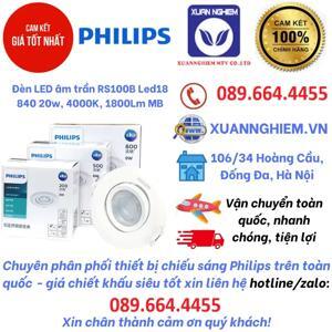 Đèn âm trần LED Philips Sport RS100B 20W
