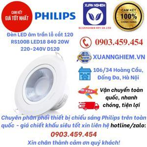 Đèn âm trần LED Philips Sport RS100B 20W