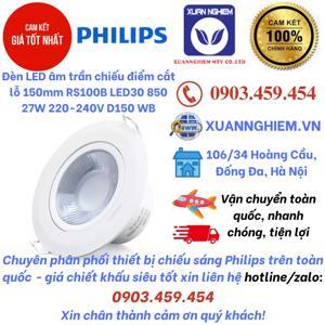 Đèn âm trần LED Philips Sport RS100B 27W