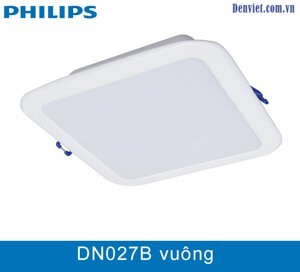 Đèn âm trần LED vuông Philips DN027B 4W
