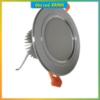 Đèn âm trần ( loại 1_  tặng trấn lưu ), đèn downlingt trang trí trần nhà 5w-7w-9w ( 70-90-110mm ) viền vàng đế A.