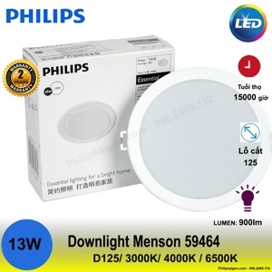 Đèn âm trần Philips 59464