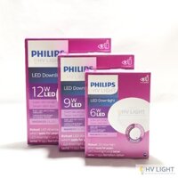 Đèn âm trần PHILIPS LED DL262 siêu mỏng - HÀNG CHÍNH HÃNG ( phù hợp với thiết kế trần thạch cao thấp )