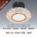 Đèn âm trần trang trí Anfaco AFC PULY 03L - 12W