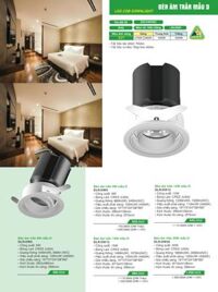Đèn âm trần Vinaled mẫu D DLR-DW6 ,  Ánh sáng: 2700K/3000K/4000K/5000K