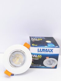 ĐÈN ÂM TRẦN LUMAXRAL65W-6LED6.5K36D