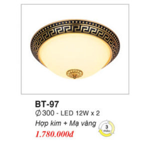 Đèn áp trần đồng  BT 97