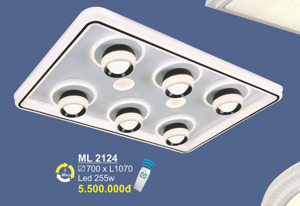 Đèn áp trần ML 2124