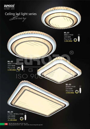 Đèn áp trần ML01
