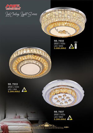 Đèn áp trần ML7037