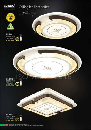 Đèn áp trần ML8603