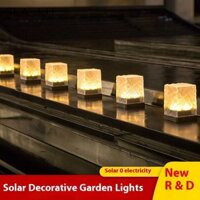 Đèn bãi cỏ năng lượng mặt trời Bố trí biệt thự ngoài trời Đèn sân vườn Ban công chống nước Sân vườn Trang trí sân thượng Gạch đá Đèn ngầm