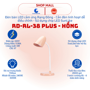 Đèn bàn bảo vệ thị lực RD-RL-38.PLUS 6W